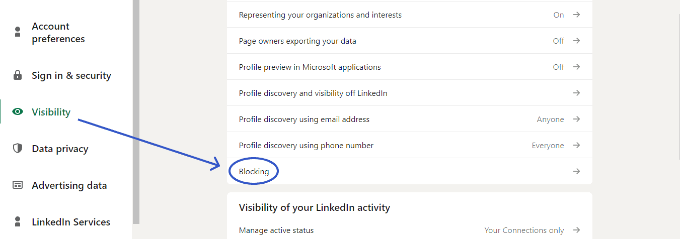 Débloquer un membre sur LinkedIn