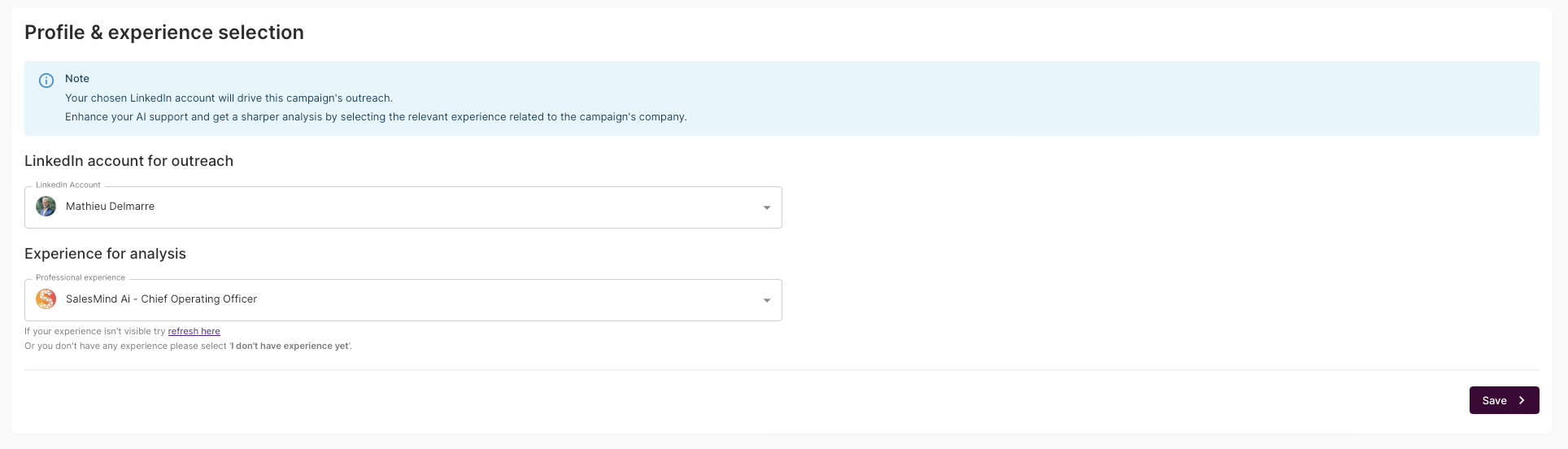 Create a campaign