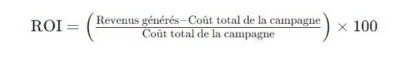 ROI calculation