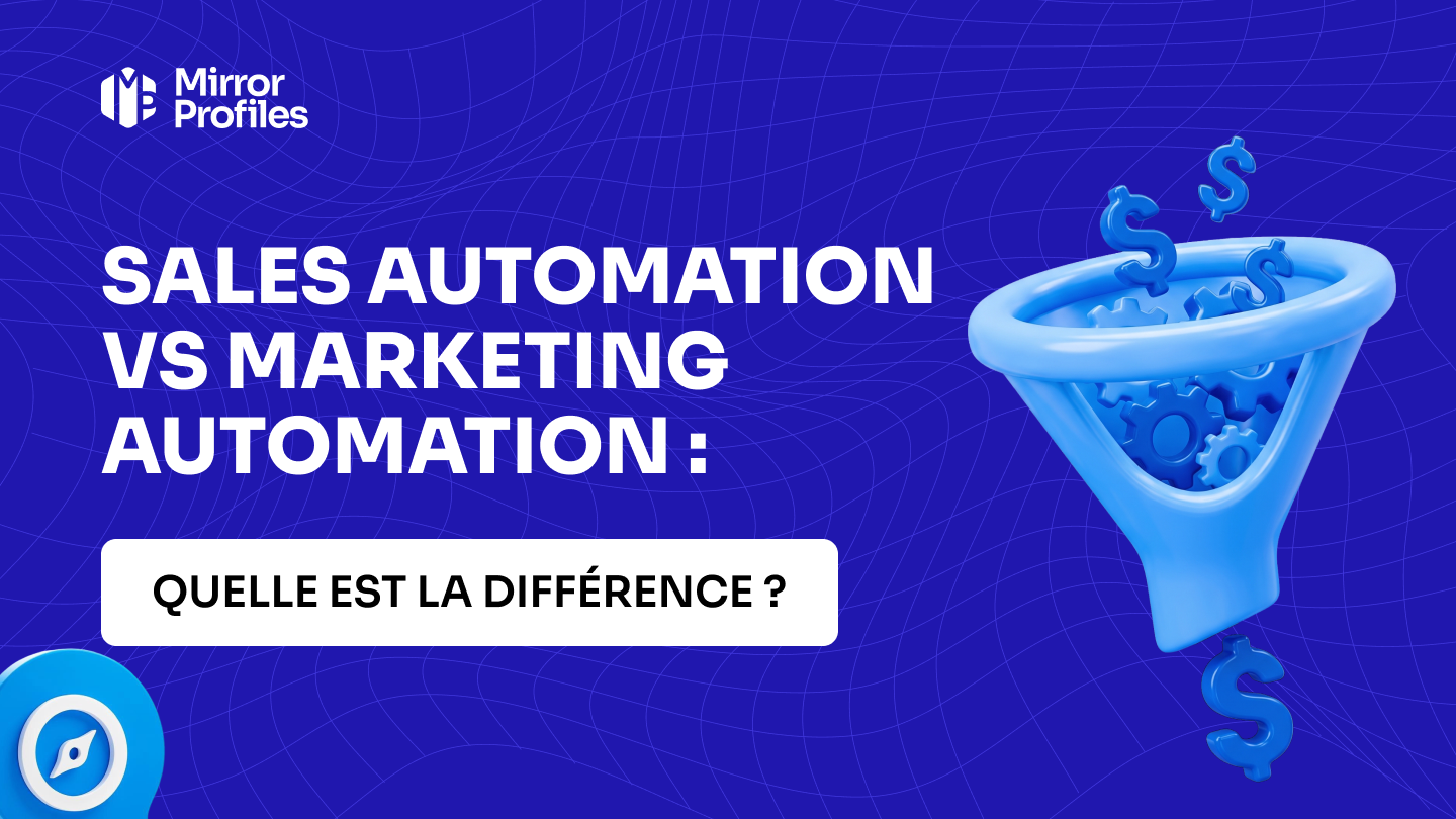 Sales automation vs marketing automation : quelle est la différence ?