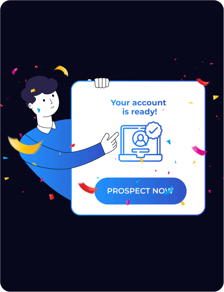 Buzz setup, step 4: Start prospecting