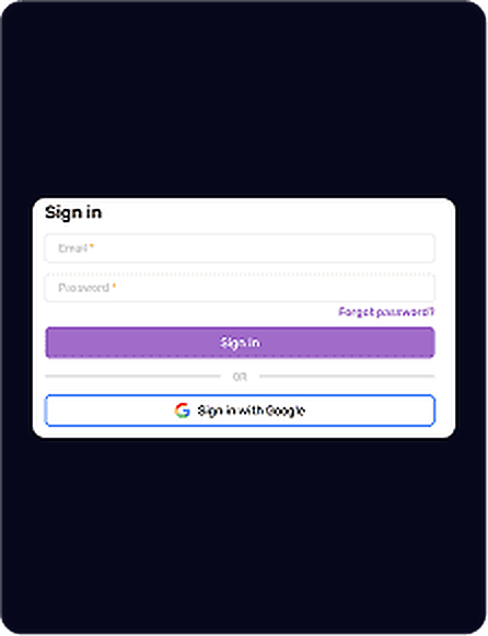 Dripify setup, step 1: Log in to Dripify