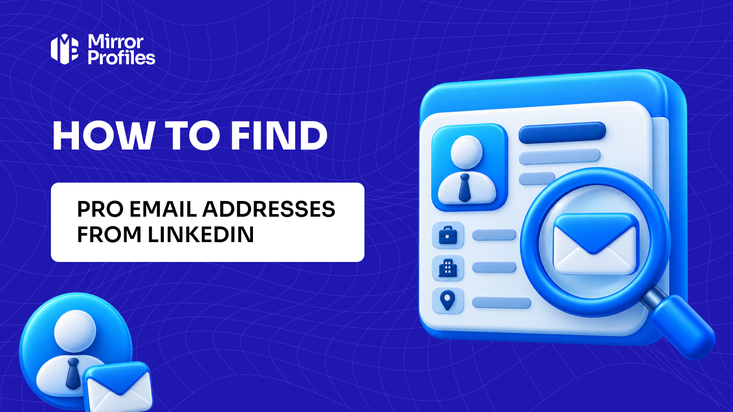 How to find pro email addresses from LinkedIn