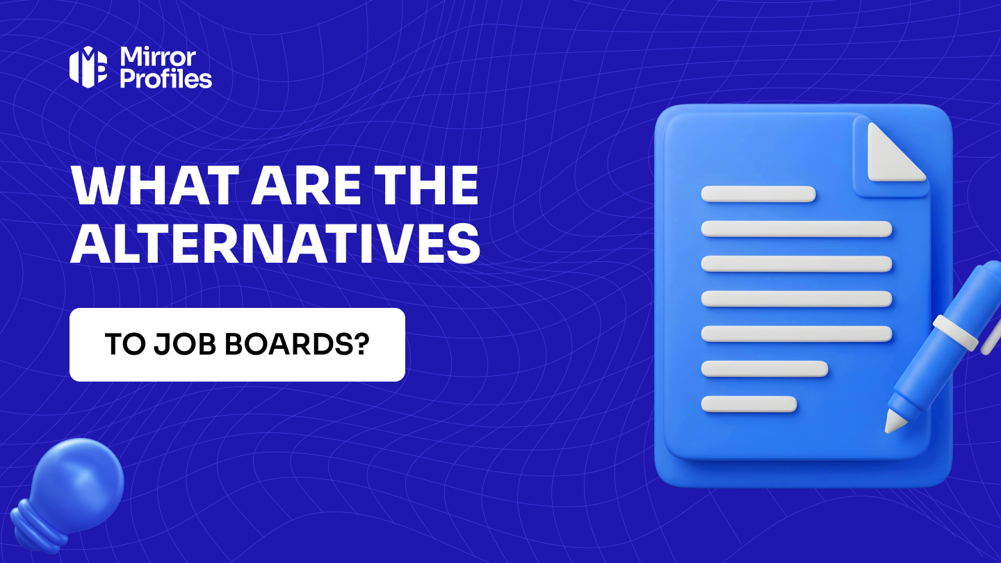 What are the alternatives to job boards?