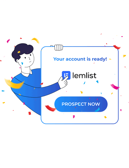 lemlist setup, step 4: Start prospecting