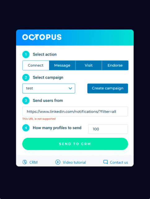 Octopus CRM setup, step 3: Queue your prospects