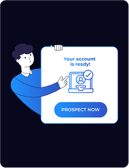 Skylead setup, step 4: Start prospecting