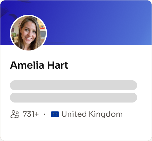 Amelia Hart, United Kingdom
