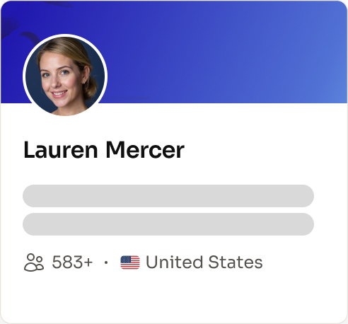 Lauren Mercer, United States